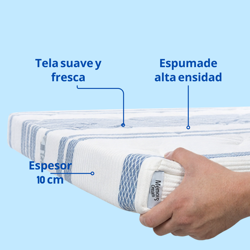 Colchón Ortopédico Memory Foam