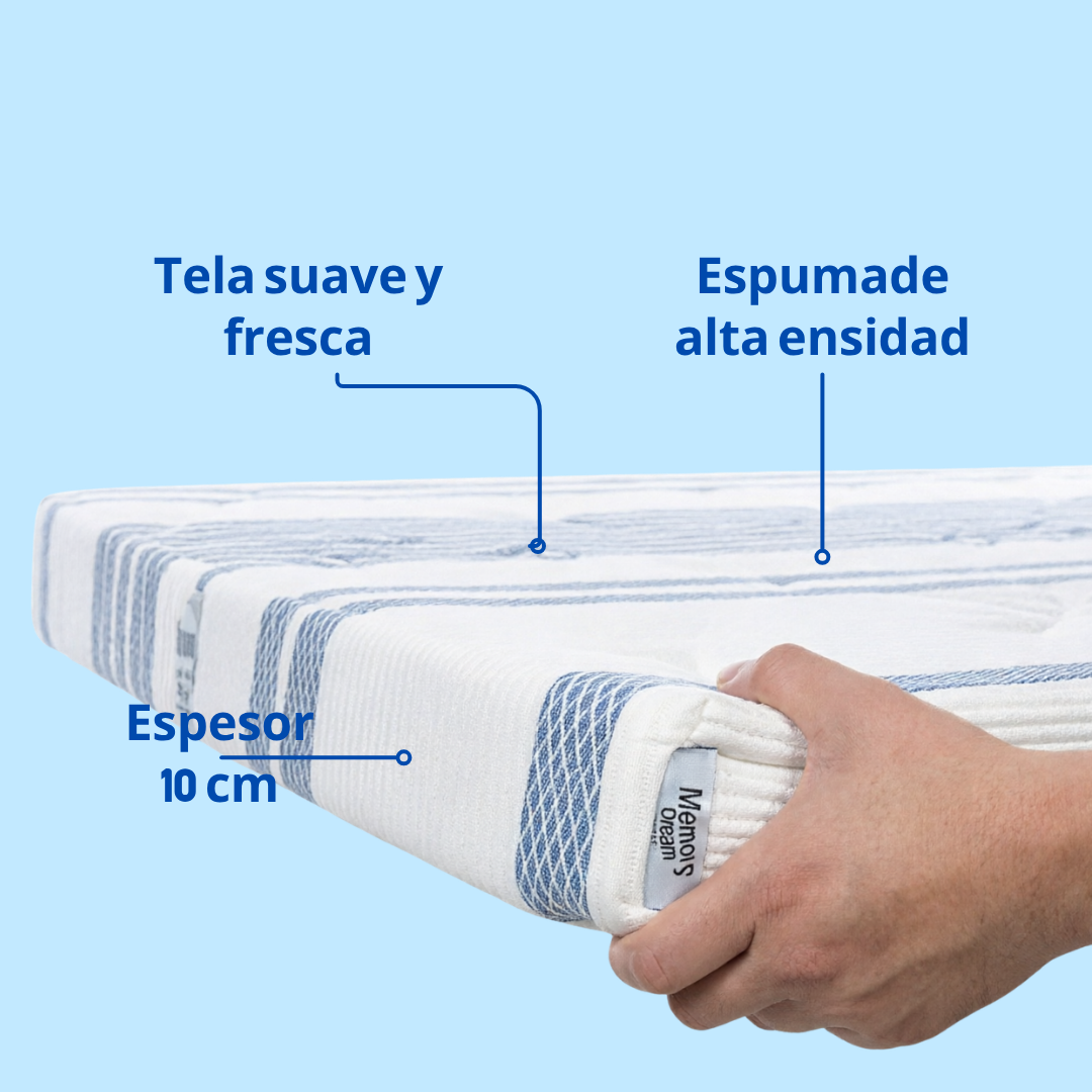Colchón Ortopédico Memory Foam